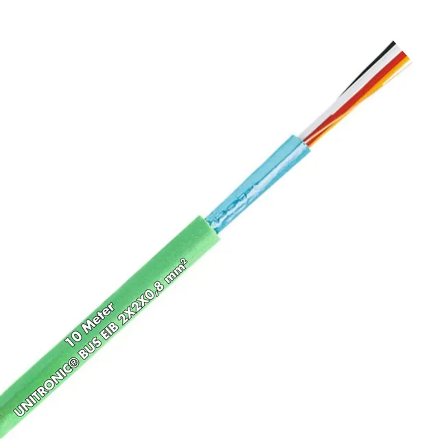 lapp-unitronic-bus-eib-knx-busleitung-2x2x0-8-10m-gr-n image 1