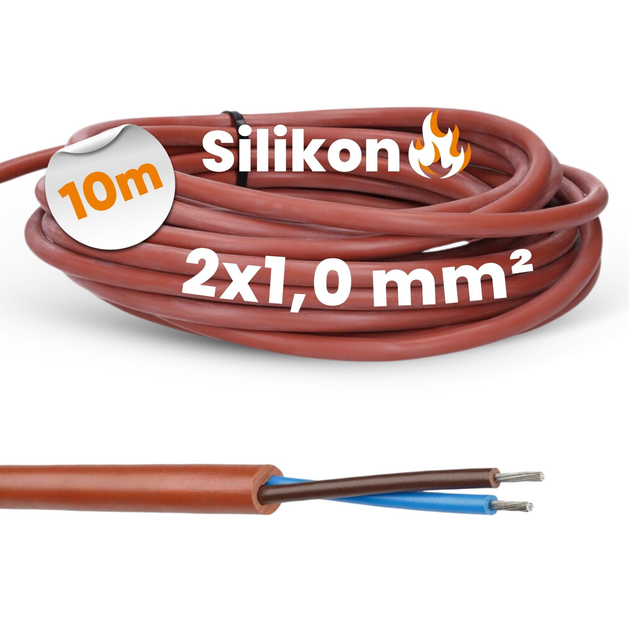lapp-lflex-heat-180-sihf-silikonleitung-2x1-0-10m-rotbraun image 1