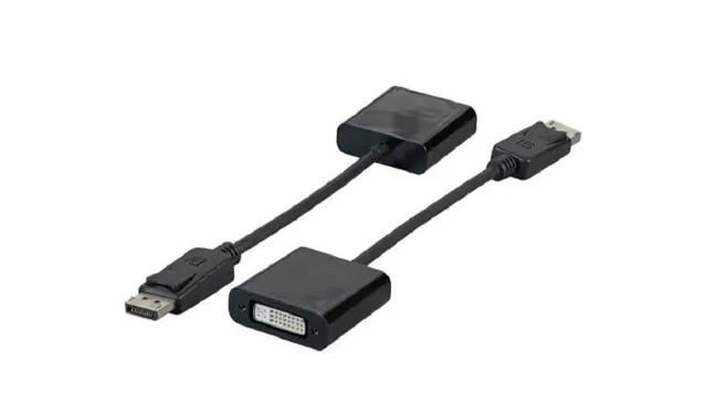 efb-multimedia-displayport-dvi-24-5-adapter-full-hd-schwarz image 1