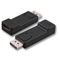efb-elektronik-displayport-hdmi-adapter-schwarz-dp-hdmi image 1