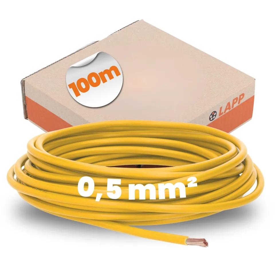 lapp-lflex-h05v-k-aderleitung-0-5mm-gelb-100m image 1