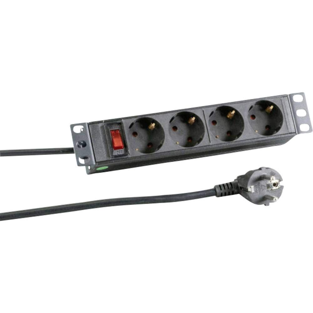 efb-elektronik-stromversorgung-ek631de-11-steckdosenleiste-10-4-fach image 1