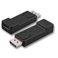 efb-elektronik-displayport-hdmi-adapter-schwarz-dp-hdmi image 1