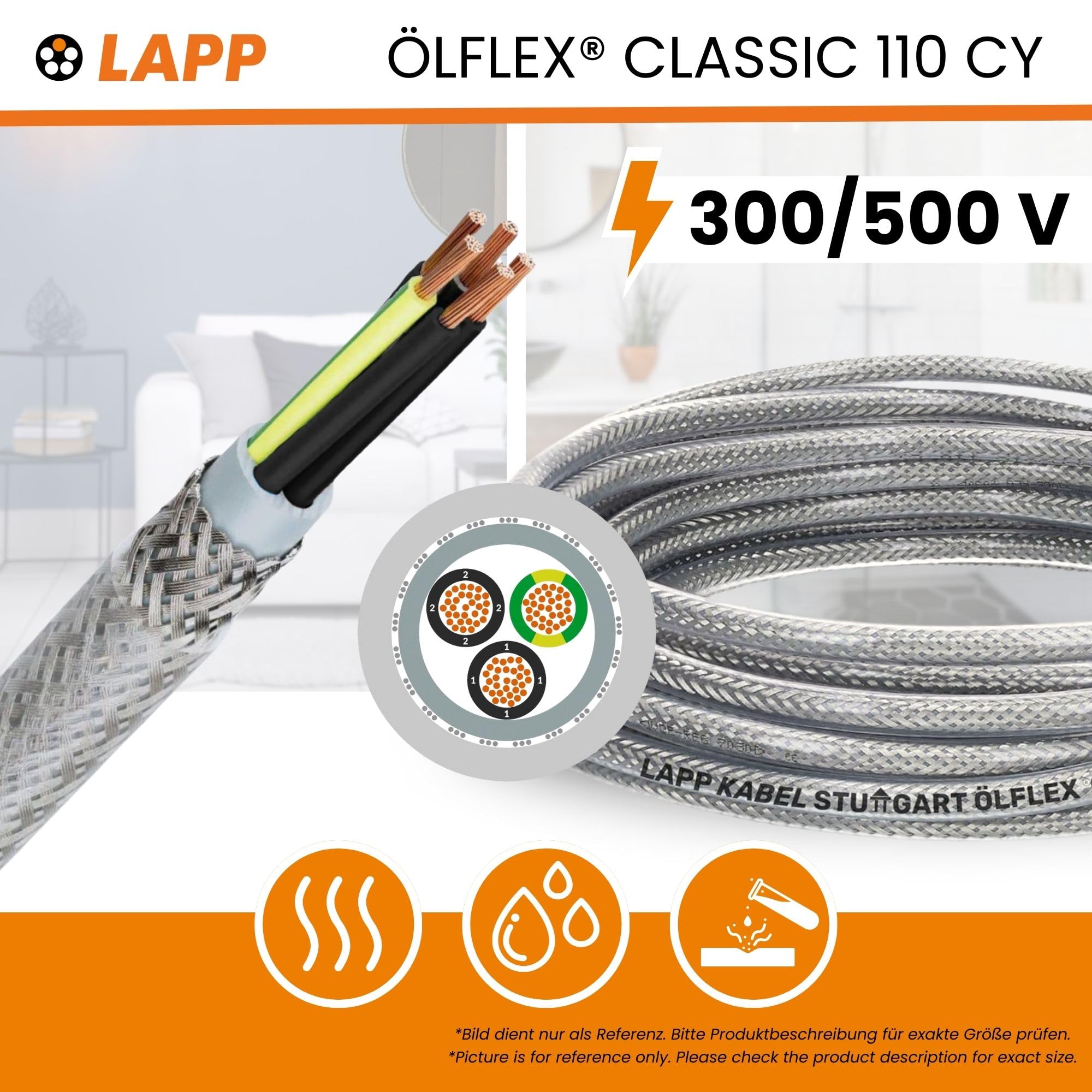 lapp-lflex-classic-110-cy-steuerleitung-3x0-5-mm-10m-geschirmt image 2