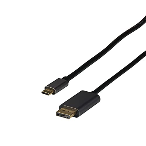 efb-multimedia-ebusbc-dp14k-2-usb-c-displayport-kabel-2-m-schwarz-8k image 2