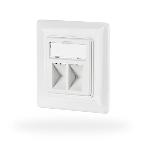 efb-kupferverkabelung-netzwerkdose-2-fach-wei-keystone image 5