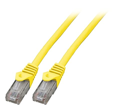 efb-rj45-patchkabel-cat-5e-u-utp-25m-gelb-lszh image 2