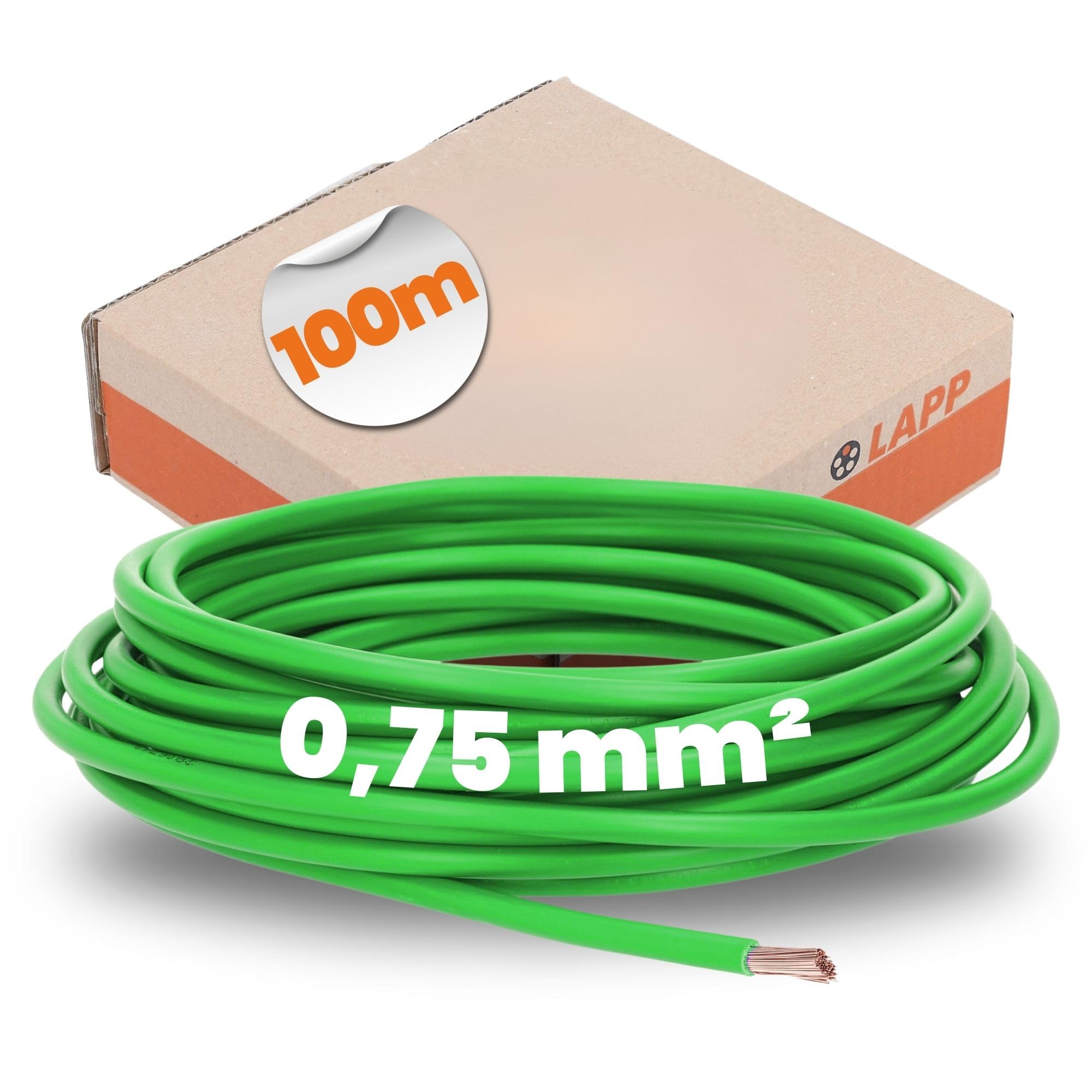 lapp-lflex-h05v-k-aderleitung-0-75-mm-100m-gr-n-flexibel image 1