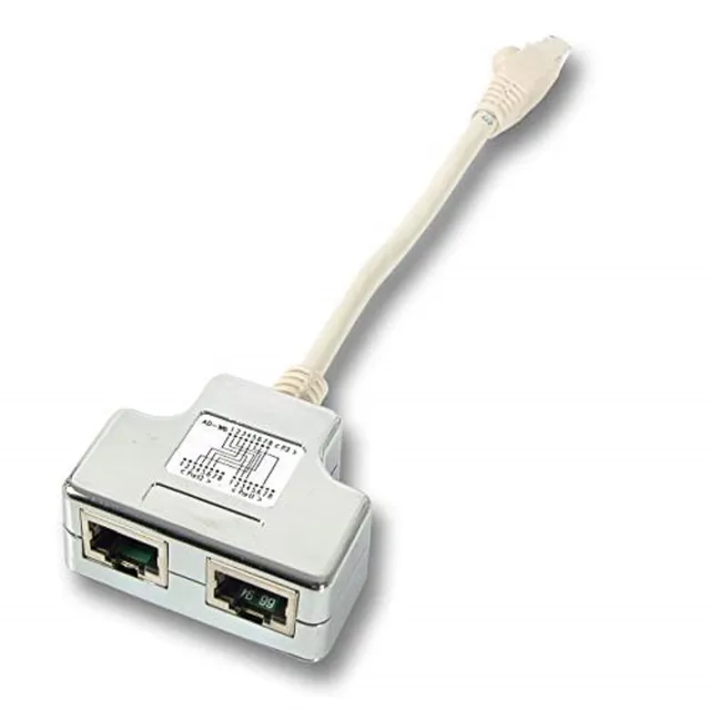 efb-elektronik-k5123-015-rj45-portdoppler-cat5e-adapter-wei image 1
