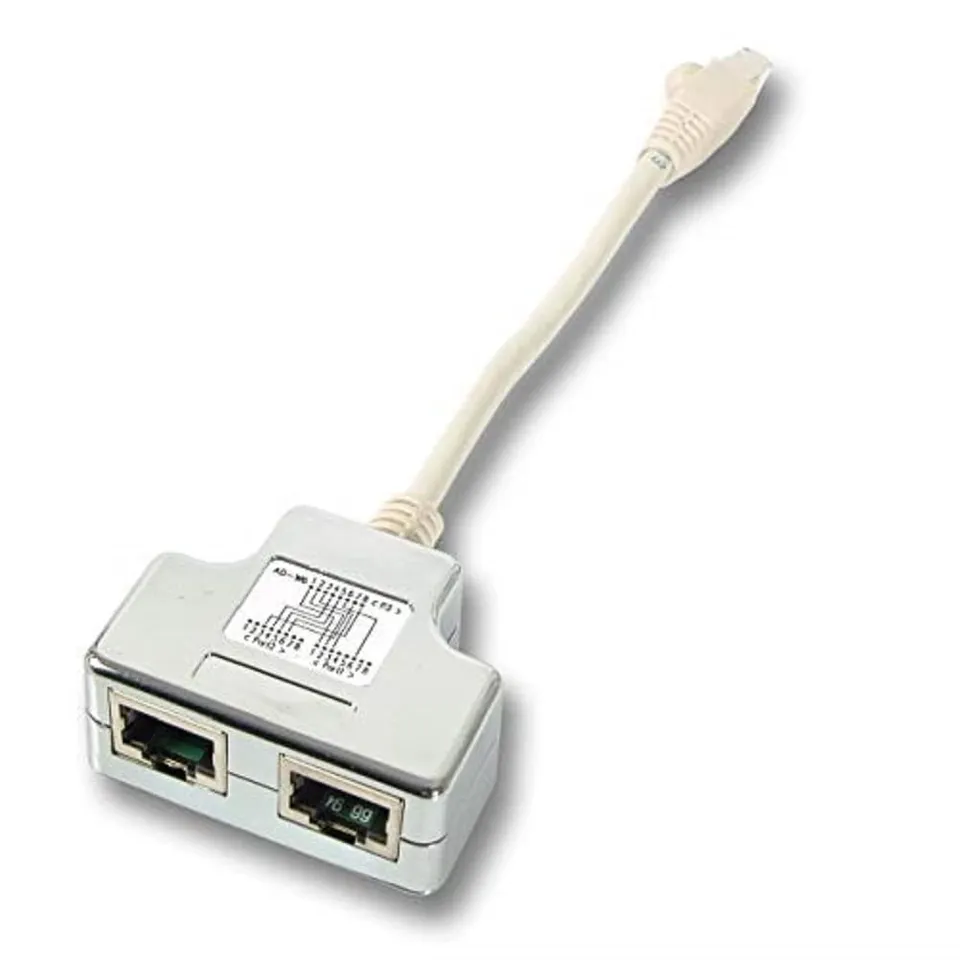 efb-elektronik-k5123-015-rj45-portdoppler-cat5e-adapter-wei image 1
