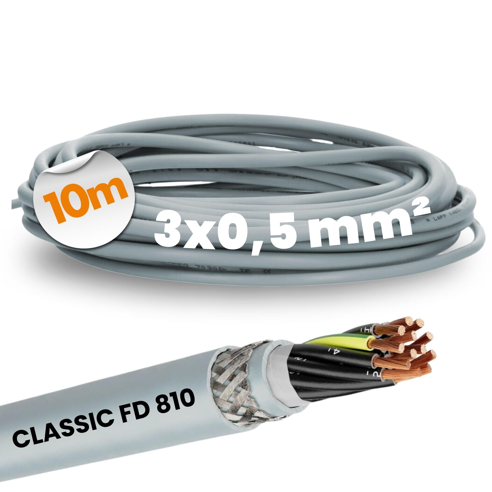 lapp-lflex-classic-fd-810-cy-steuerleitung-3g0-5-10m-geschirmt image 1