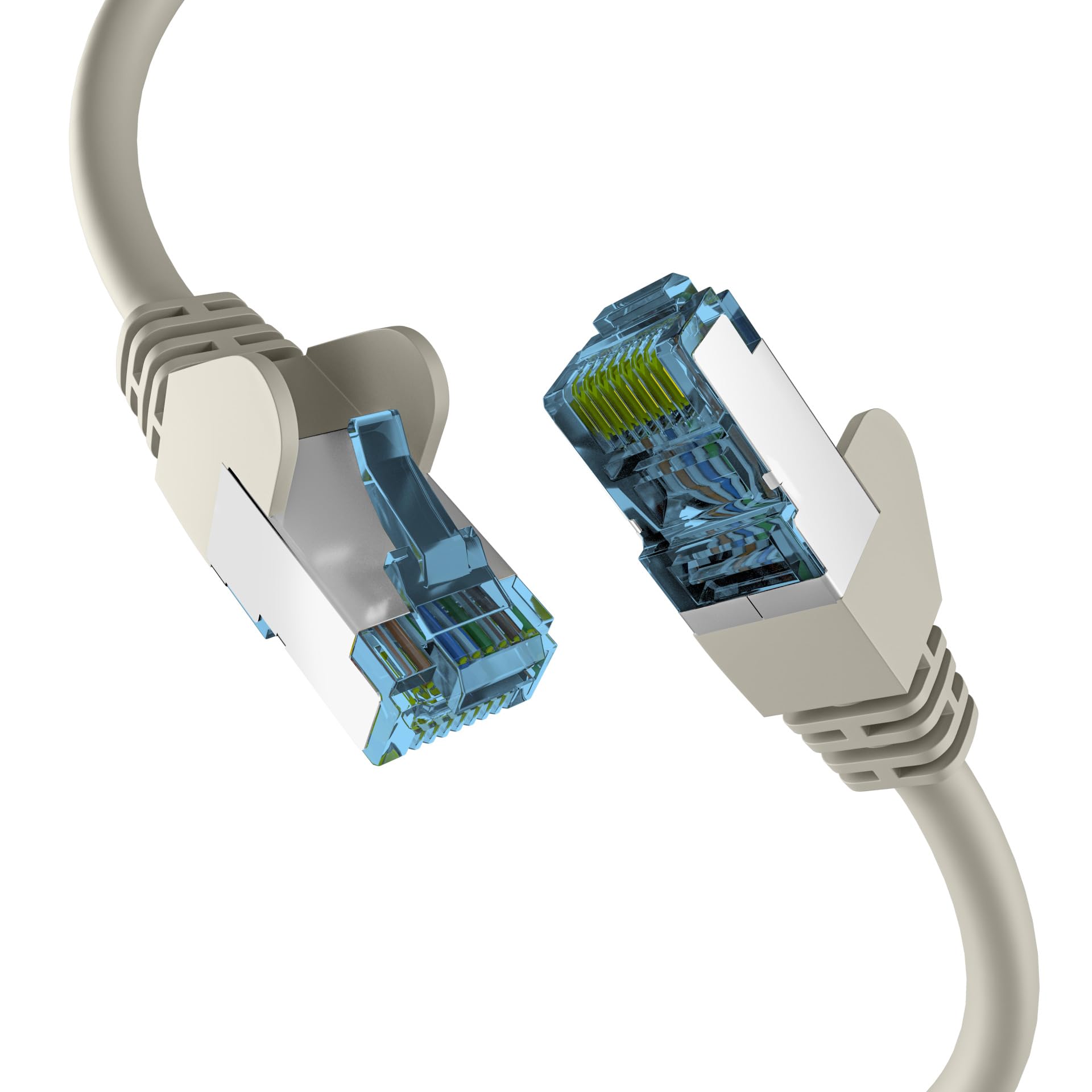 efb-elektronik-cat-7-netzwerkkabel-grau-1-5-m-s-ftp-10-gbit image 1