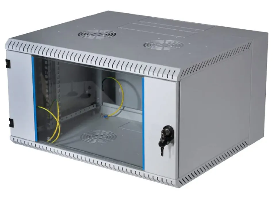 efb-netzwerk-und-serverschr-nke-19-zoll-wandgeh-use-9he-600mm-grau image 1