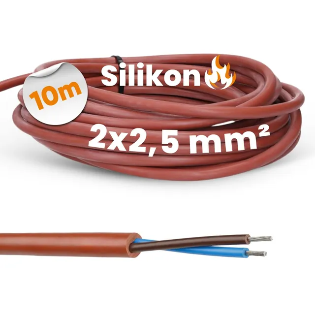 lapp-lflex-heat-180-saunakabel-sihf-2x2-5-10m-rotbraun image 1