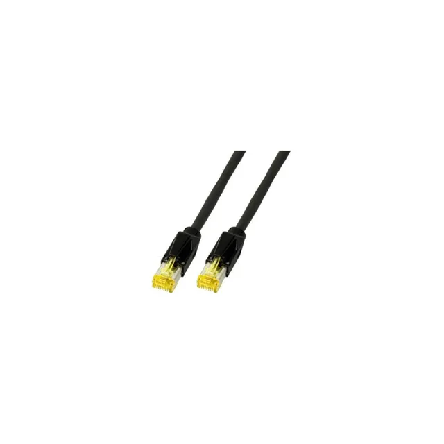 efb-elektronik-k3130-10-patchkabel-cat-6a-outdoor-10m-schwarz image 1