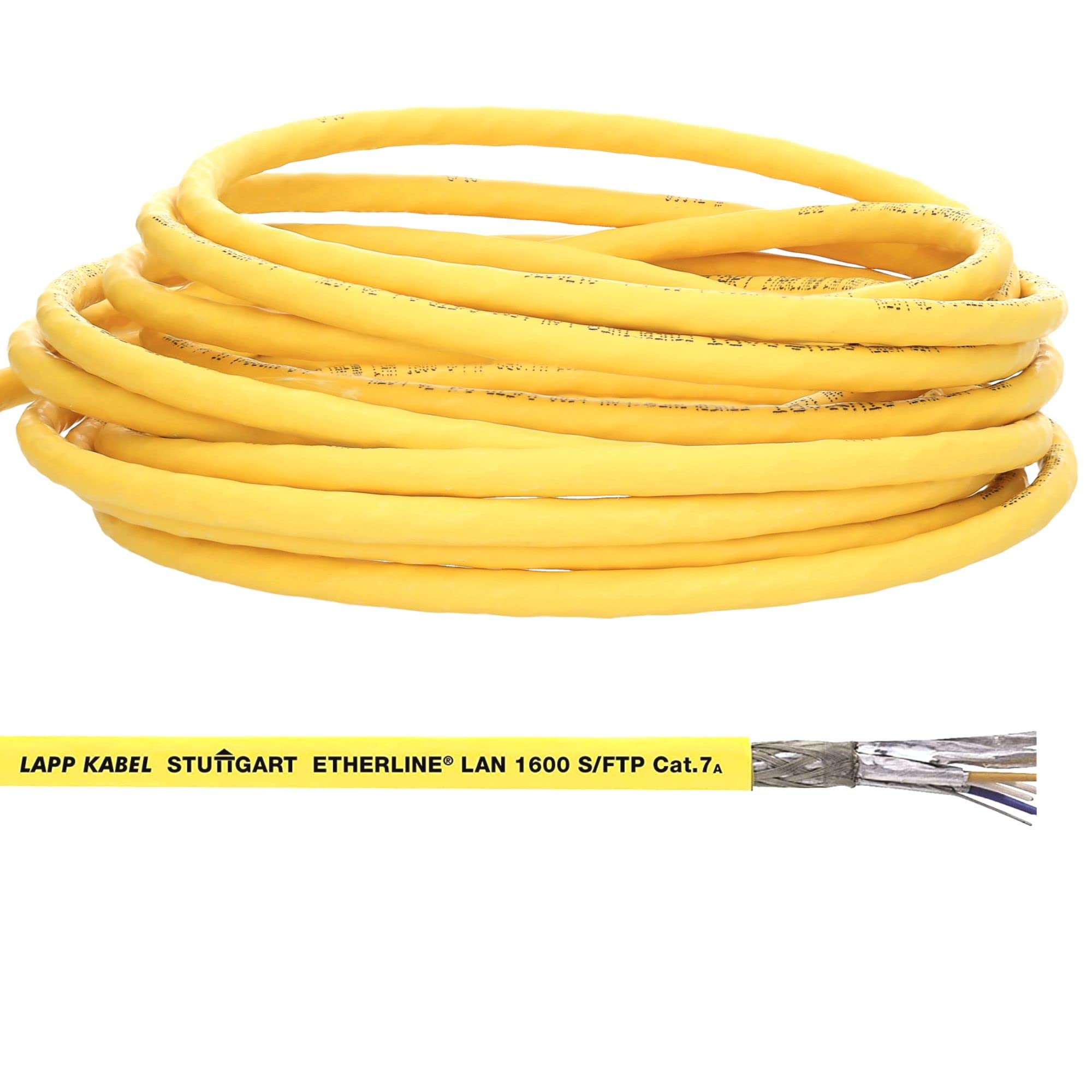 lapp-etherline-lan-cat-7a-s-ftp-netzwerkkabel-10m-awg22-gelb image 1