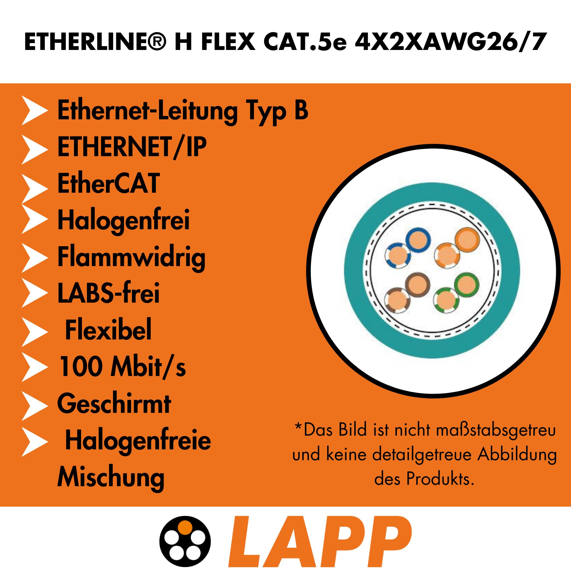lapp-etherline-h-flex-2170299-lan-kabel-10m-cat-5e image 3