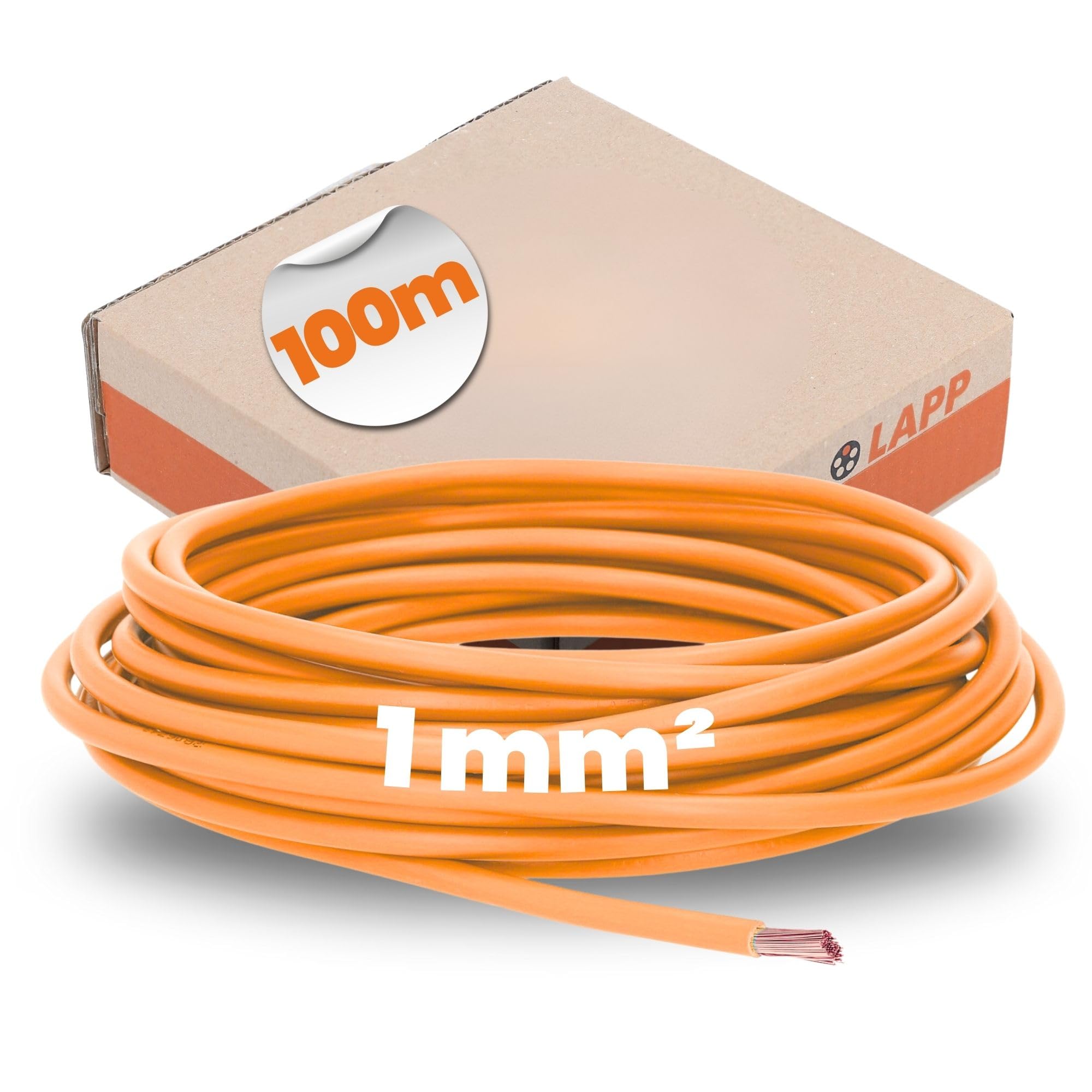 lapp-lflex-h05v-k-aderleitung-1-mm-orange-100-m image 1