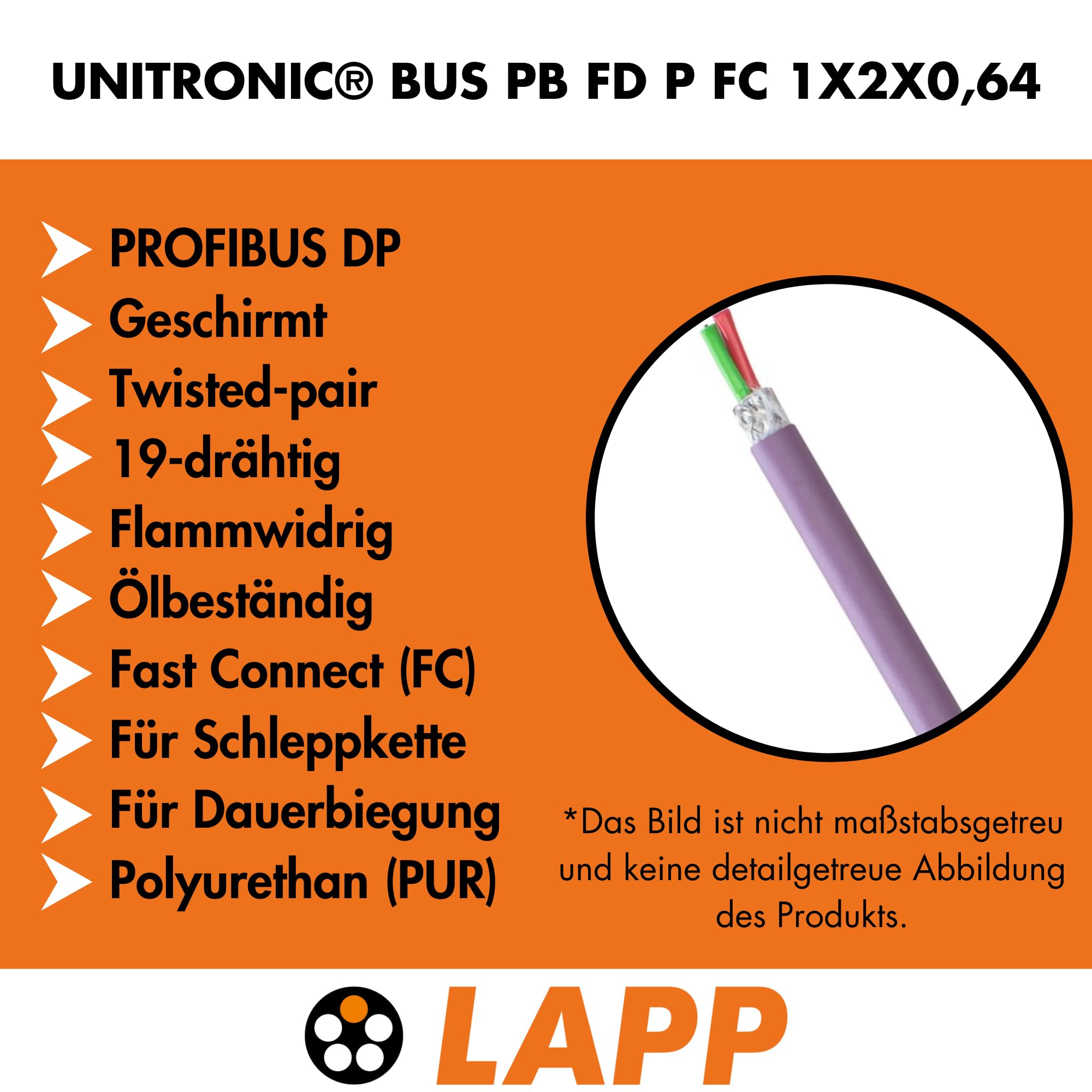 lapp-unitronic-bus-pb-fd-fc-buskabel-10m-fast-connect image 2