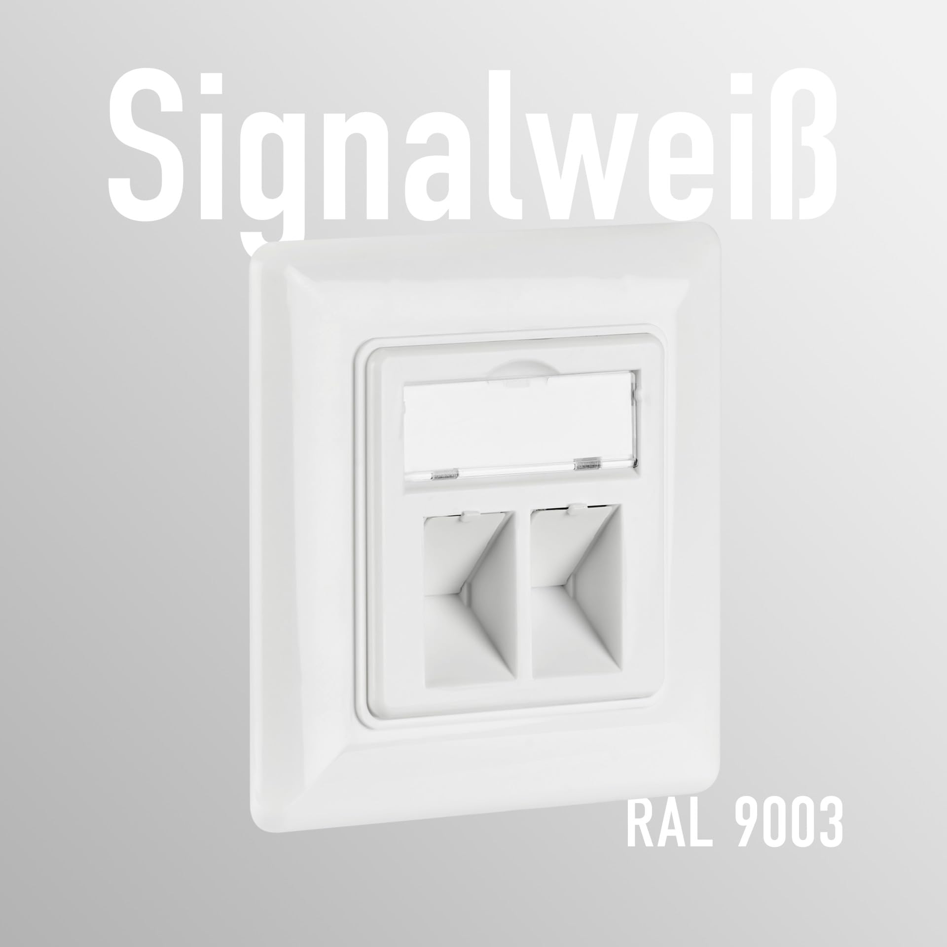 efb-kupferverkabelung-netzwerkdose-2-fach-wei-keystone image 2
