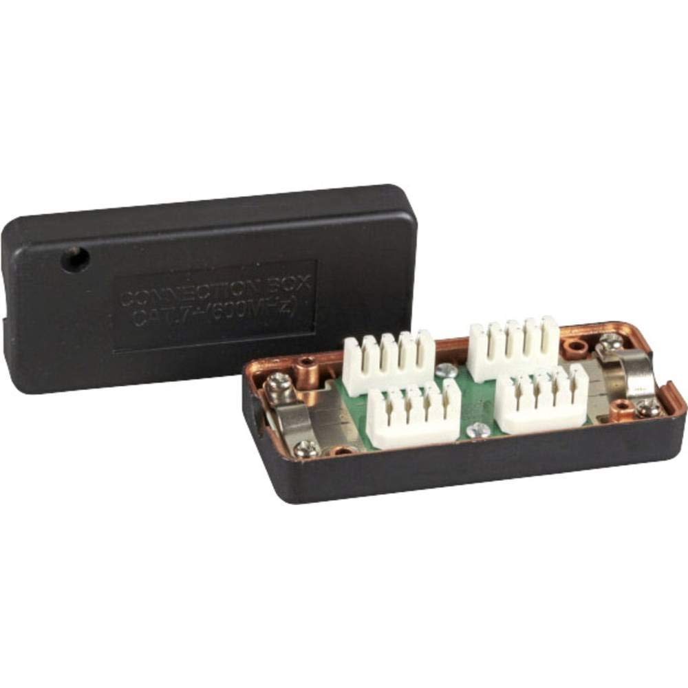 efb-kupferverkabelung-lsa-verbindungsmodul-cat-7-600-mhz-schwarz image 1