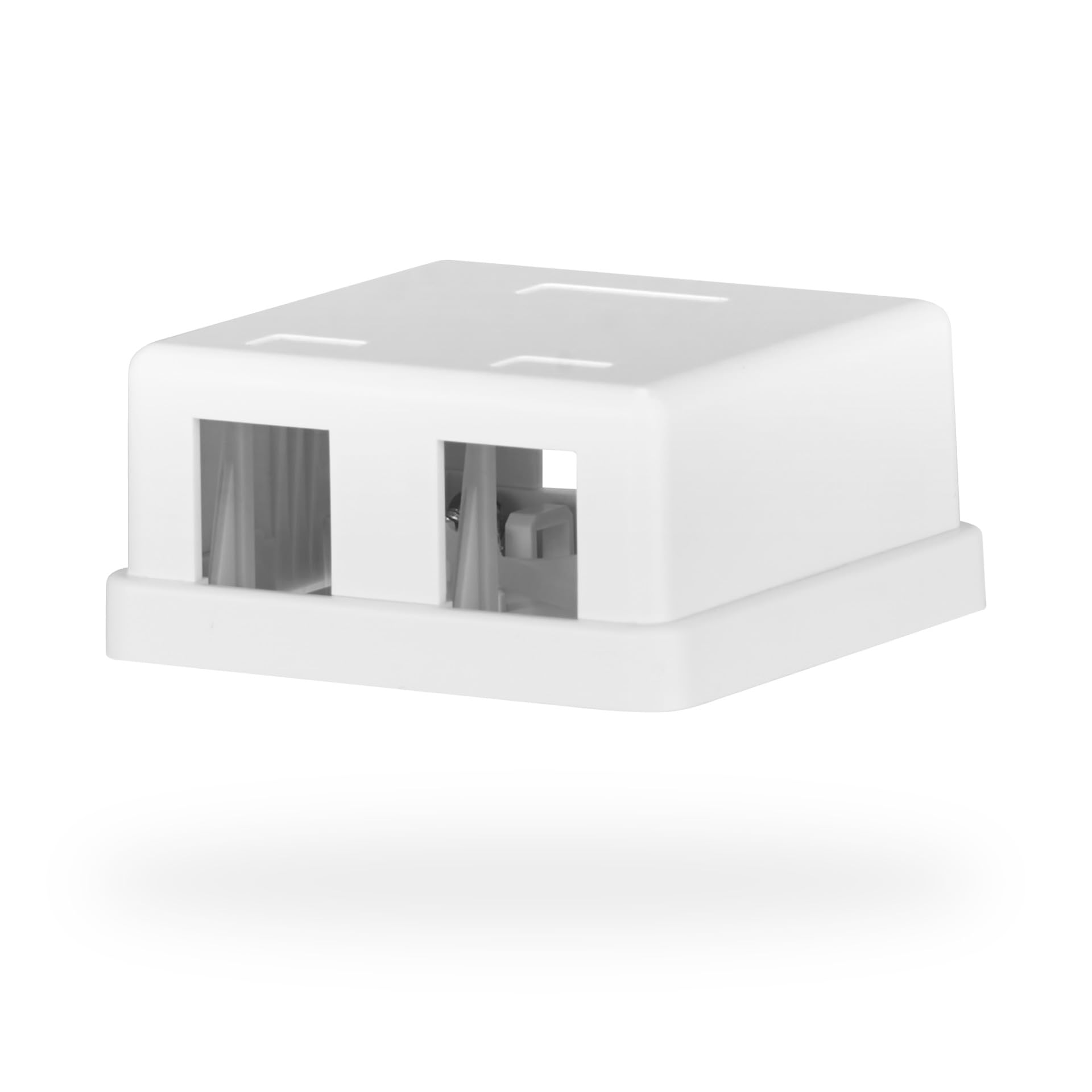 efb-kupferverkabelung-keystone-box-2-port-aufputz image 1