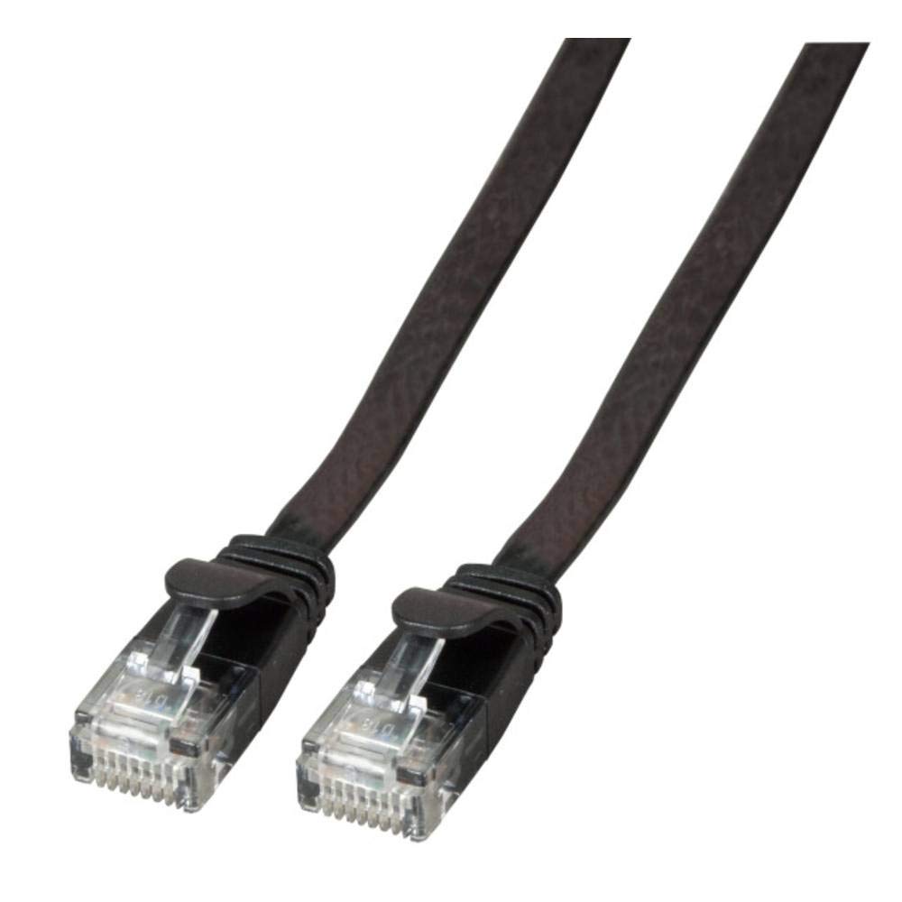 efb-k8107sw-0-5-rj45-patchkabel-cat6a-0-5m-schwarz-3-st-ck image 1