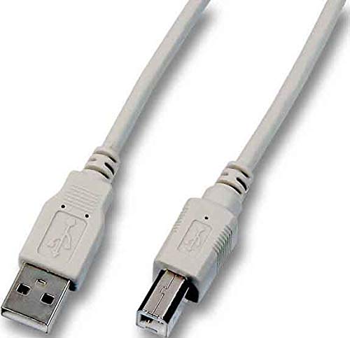 efb-elektronik-multimedia-usb-kabel-a-auf-b-1-5-m-grau image 2
