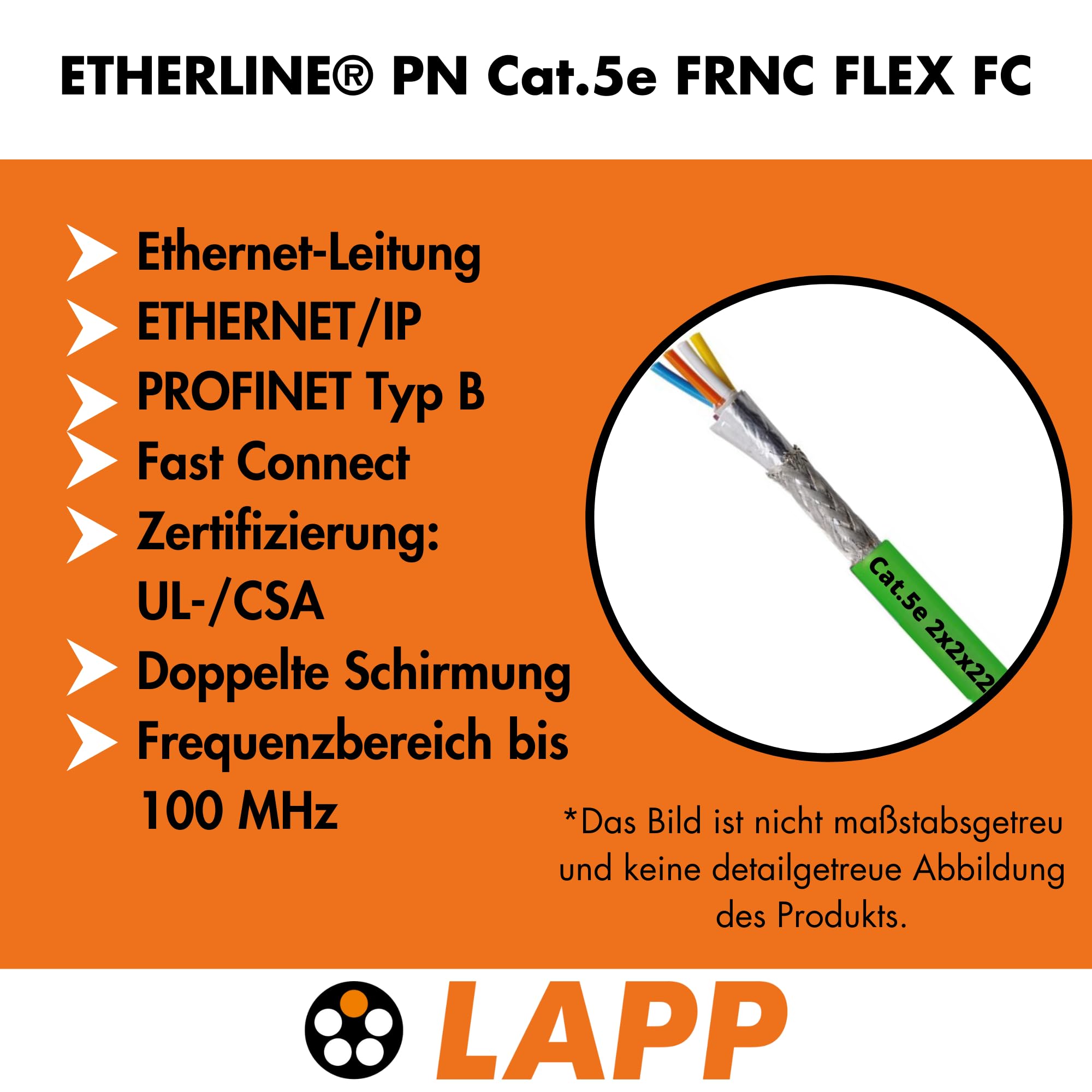 lapp-etherline-pn-frnc-lan-kabel-10m-typ-b-flex image 2