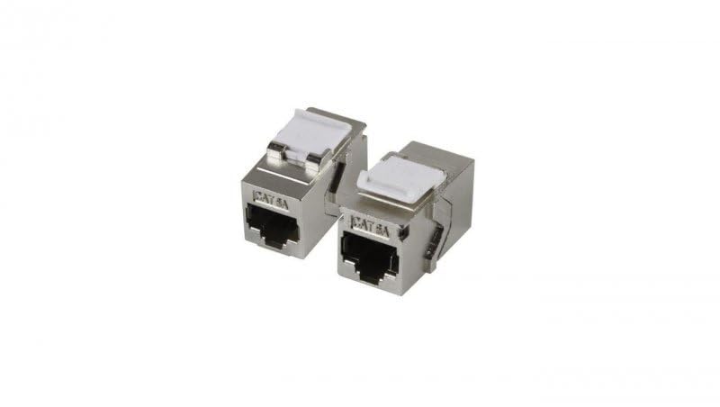 efb-kupferverkabelung-keystone-einbauadapter-rj45-cat-6a-stp image 1