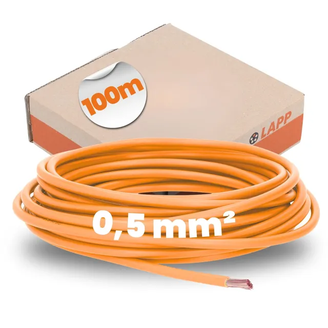 lapp-lflex-h05v-k-einzelader-100-m-orange-0-5-mm image 1