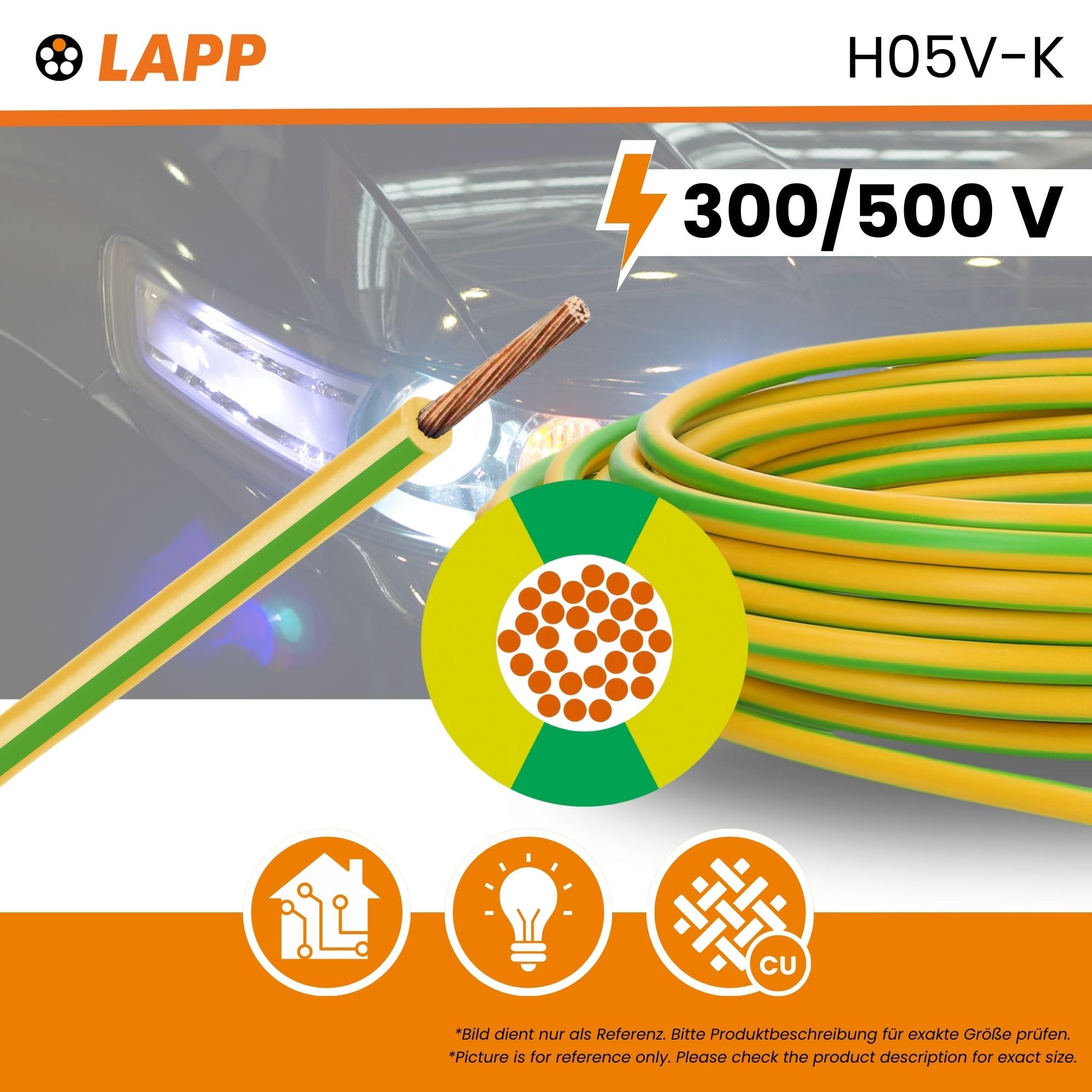 lapp-lflex-h05v-k-aderleitung-gr-n-gelb-0-75-mm-100-m image 2