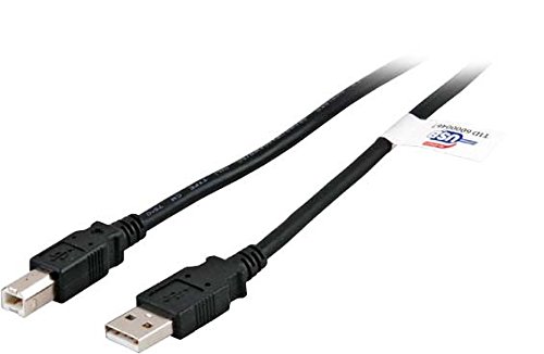 efb-k5256sw-5-usb-2-0-anschlusskabel-a-b-5m-schwarz image 1