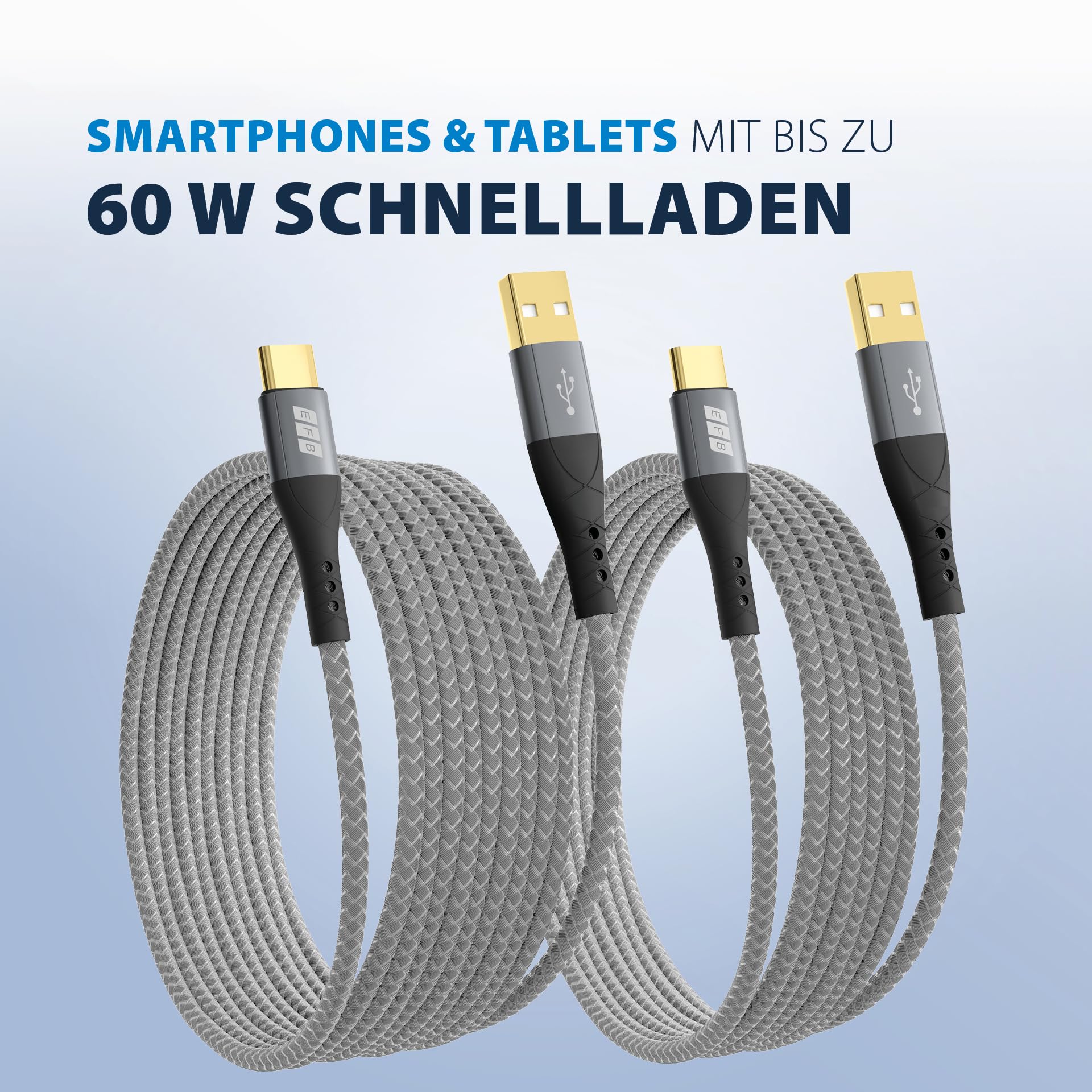efb-multimedia-usb-a-usb-c-kabelset-3x2m-60w-grau image 5