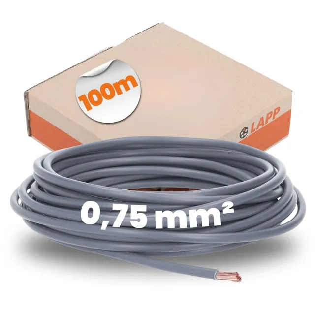 lapp-lflex-h05v-k-aderleitung-1x0-75-mm-grau-100m-flexibel image 1