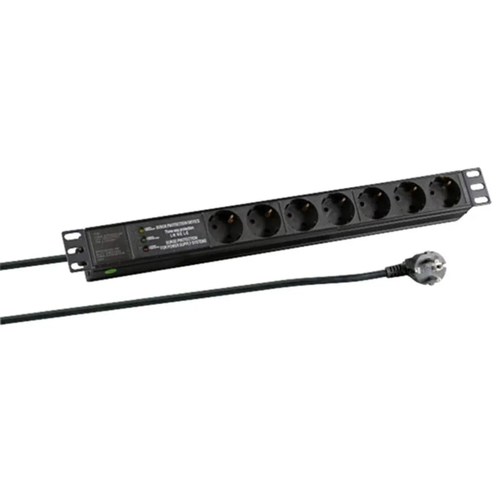efb-elektronik-stromversorgung-ek631de-3-steckdosenleiste-7-fach-schwarz image 1