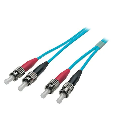 efb-elektronik-o7013-0-5-st-st-glasfaserkabel-0-5-m-t-rkis image 1