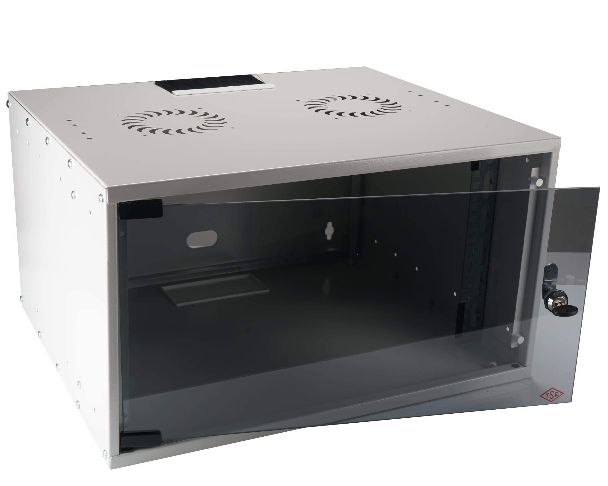 efb-netzwerk-und-serverschr-nke-19-zoll-12he-450mm-grau image 1