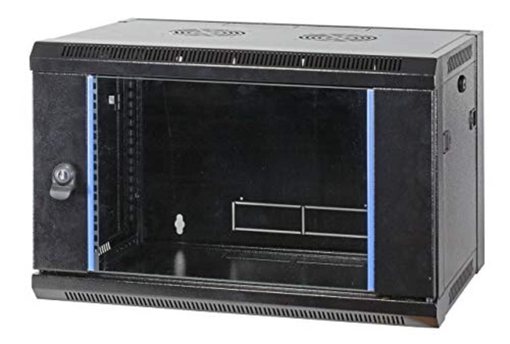 efb-flat-pack-19-wandgeh-use-6he-450mm-netzwerkschrank-ral9005 image 1