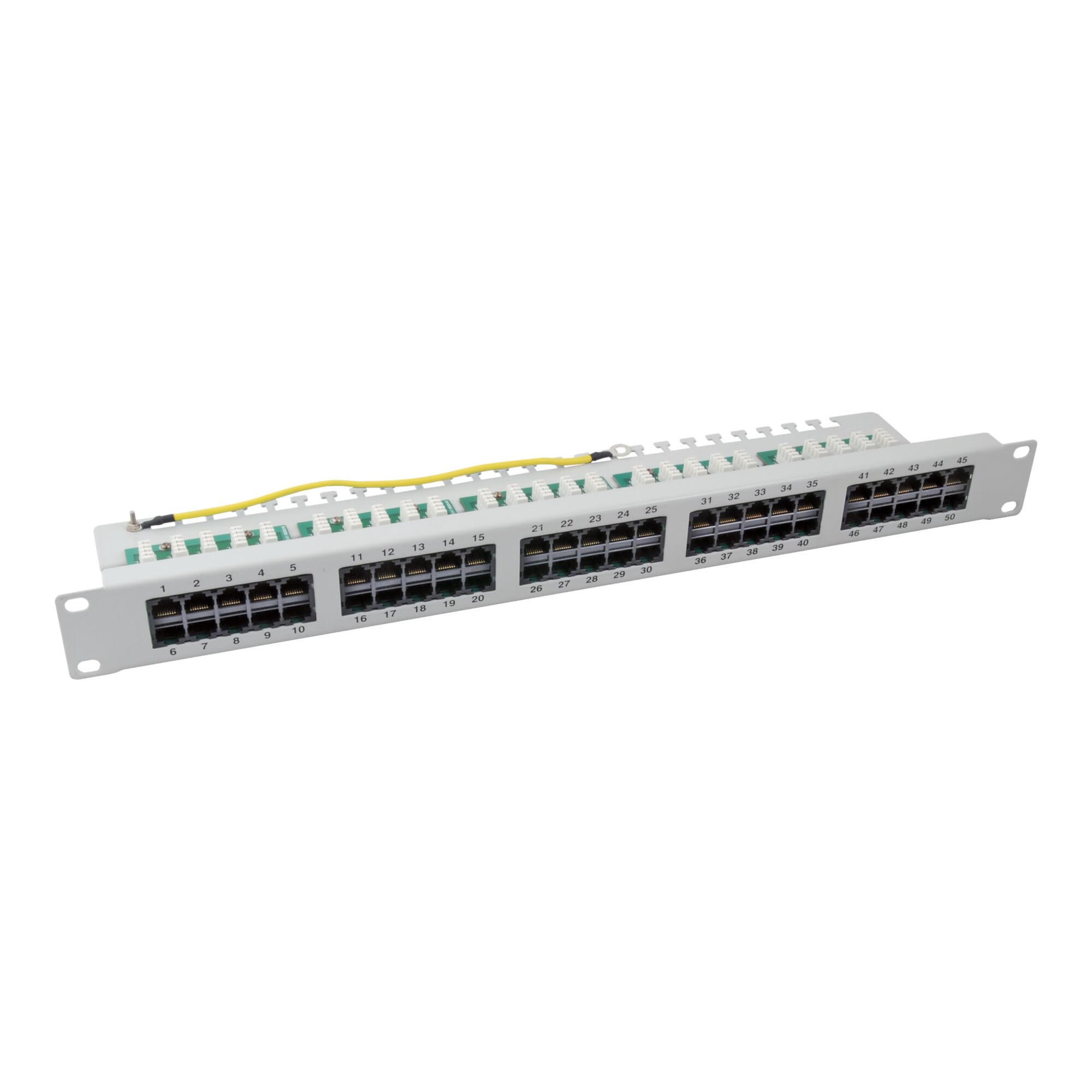 efb-elektronik-patchpanel-50xrj45-cat-3-isdn-1he-patchfeld image 2