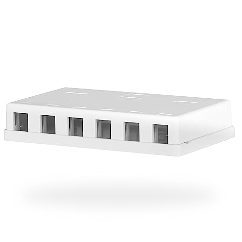 efb-kupferverkabelung-keystone-box-6-port-aufputz image 6