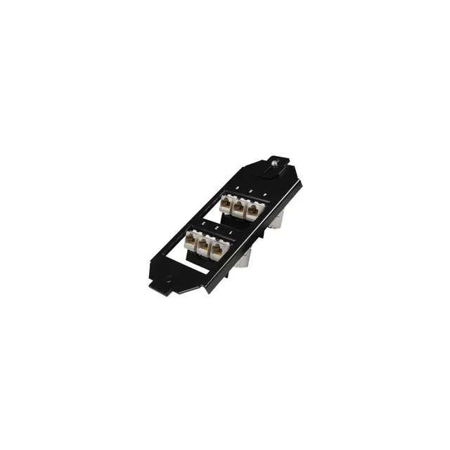 efb-elektronik-kupferverkabelung-bodentankhalter-3-fach-9x-keystone image 1