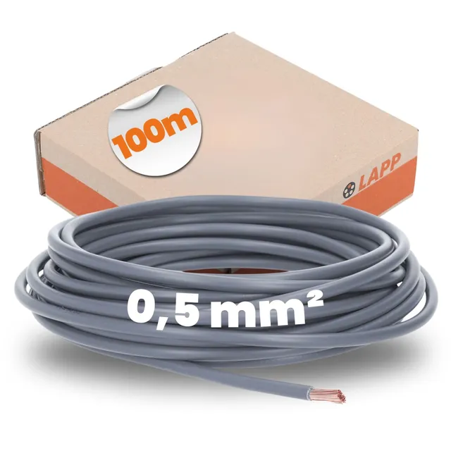 lapp-lflex-h05v-k-aderleitung-0-5-mm-grau-100-m image 1