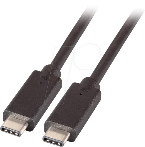efb-multimedia-k5283-3asw-0-5-usb-3-0-c-c-kabel-0-5-m-5-gbit-s image 1