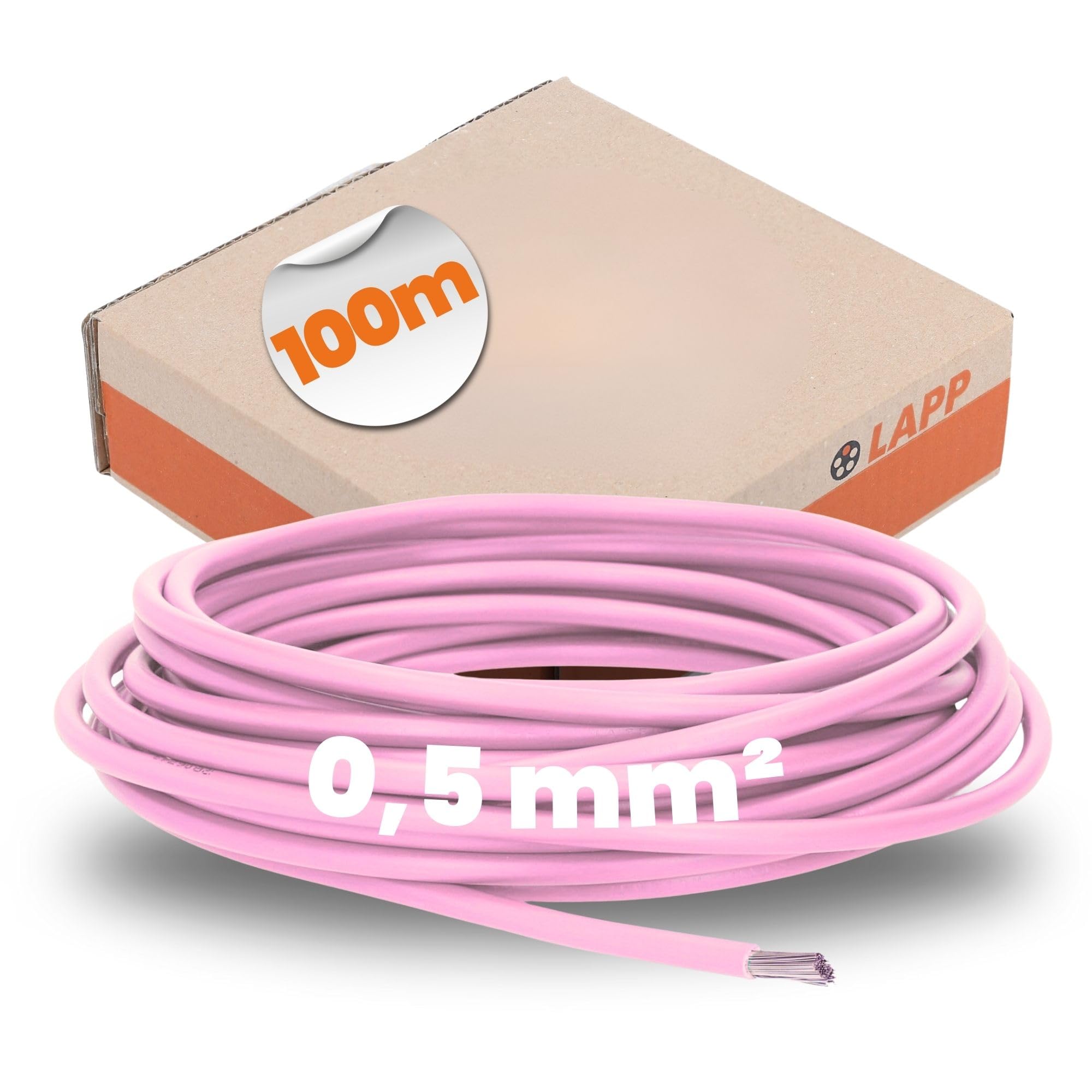 lapp-lflex-h05v-k-einzelader-0-5-mm-rosa-100-m image 1