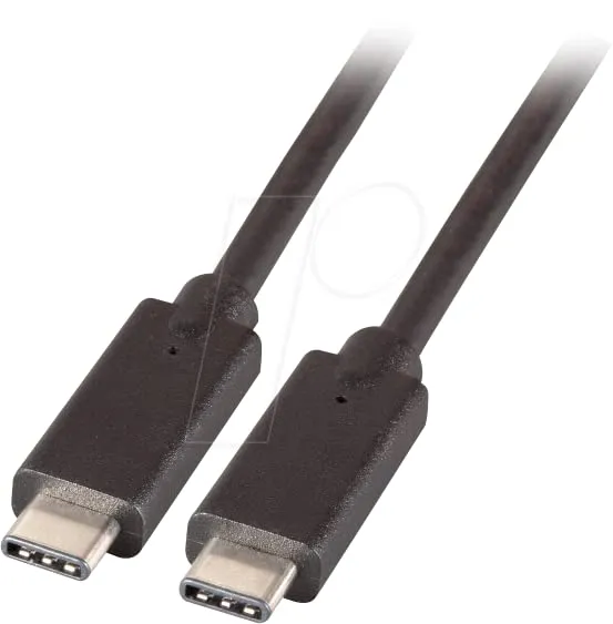 efb-multimedia-k5283-3asw-0-5-usb-3-0-c-c-kabel-0-5-m-5-gbit-s image 1