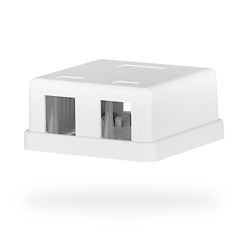 efb-kupferverkabelung-keystone-box-2-port-aufputz image 6
