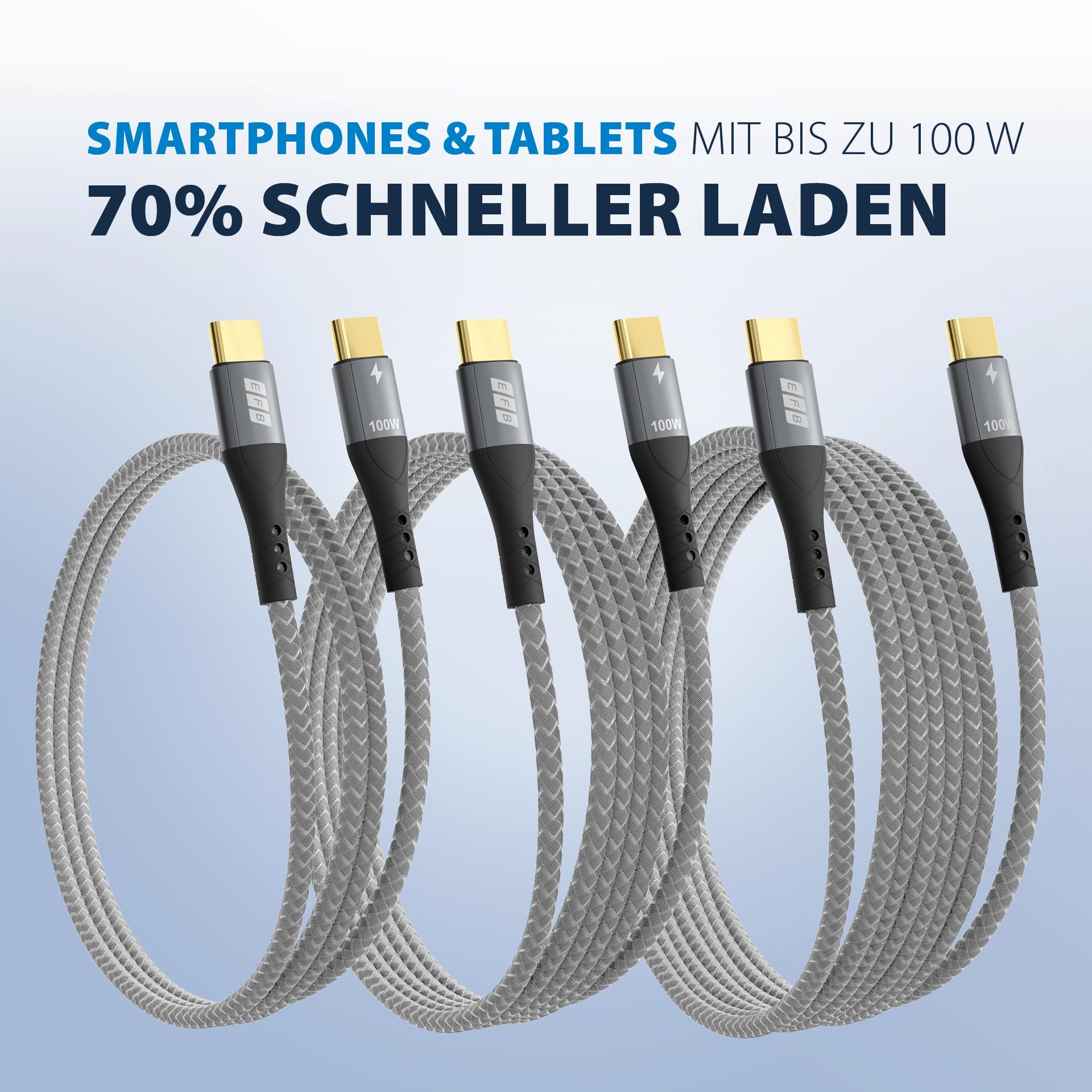 efb-multimedia-usb-c-kabelset-0-5-1-2m-100w-pd-textil image 5