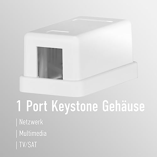 efb-elektronik-keystone-anschlussbox-1-port-aufputz-weiss image 8