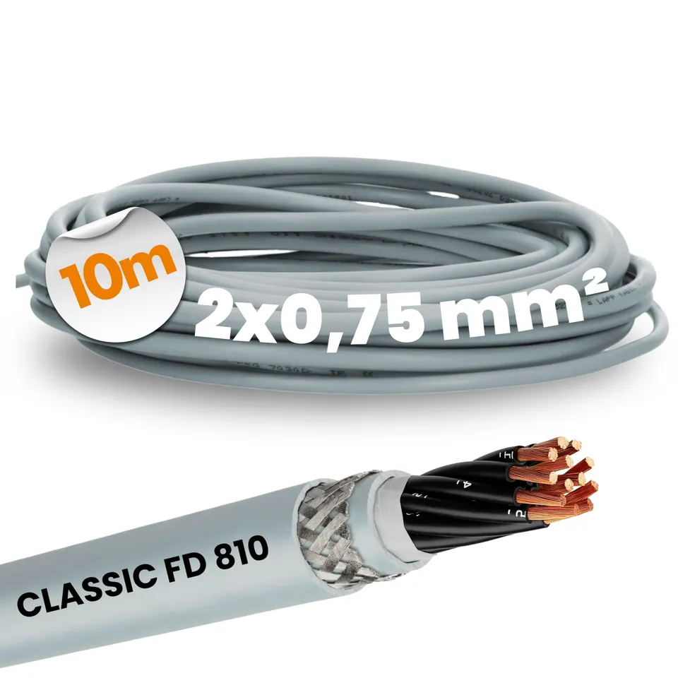 lapp-lflex-classic-fd-810-cy-steuerleitung-2x0-75mm-10m-geschirmt image 1